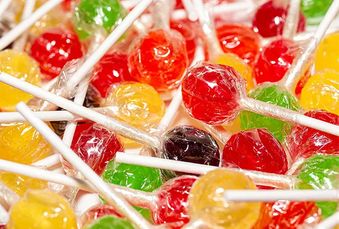 Lollipops flavors