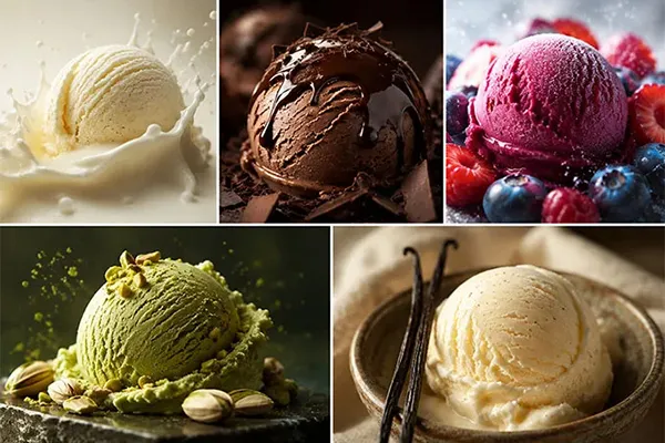 Ice Cream & Frozen Desserts Flavors